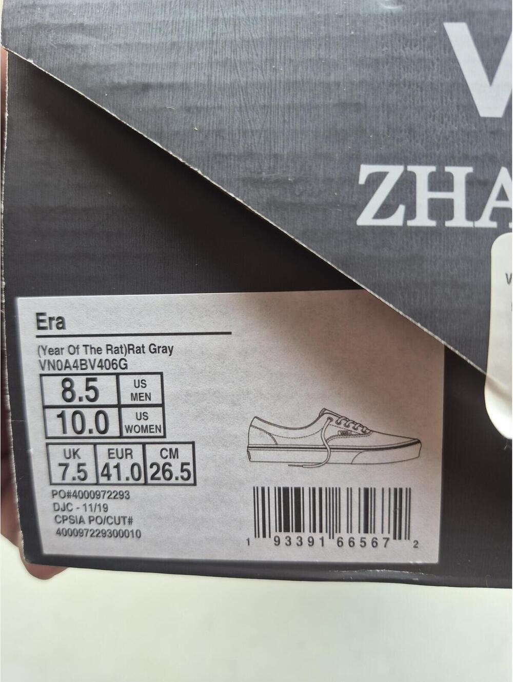 Vans Zhao Zhao x Era 'Year of the Rat' Men's Shoes size 8.5 - Picture 11 of 11